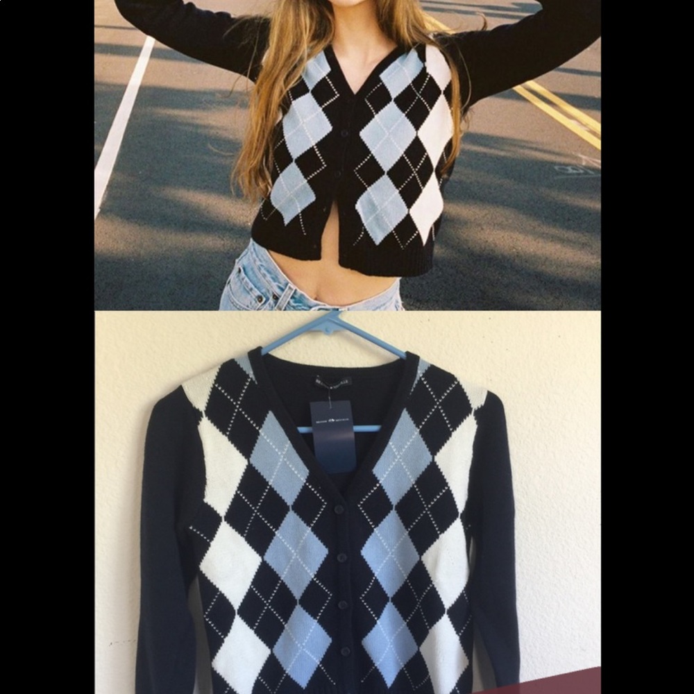 Brandy cropped sweater